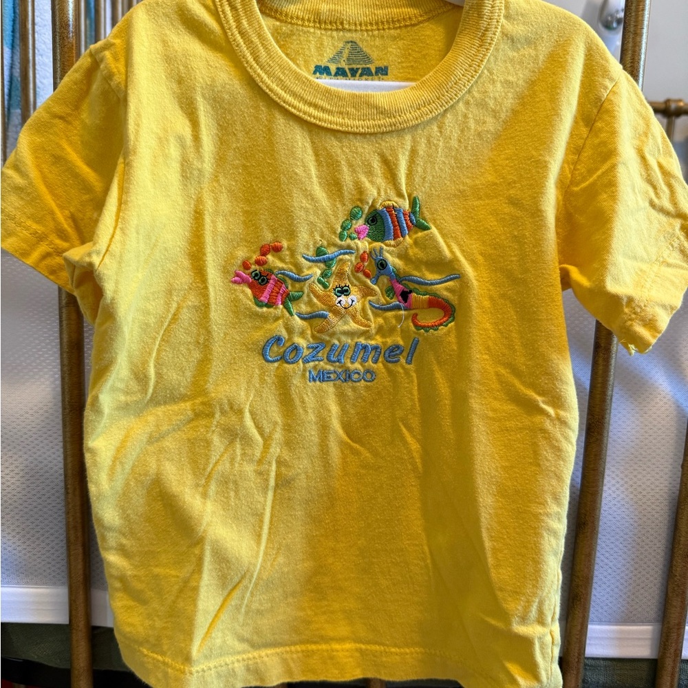Mayan Kids Yellow T-Shirt